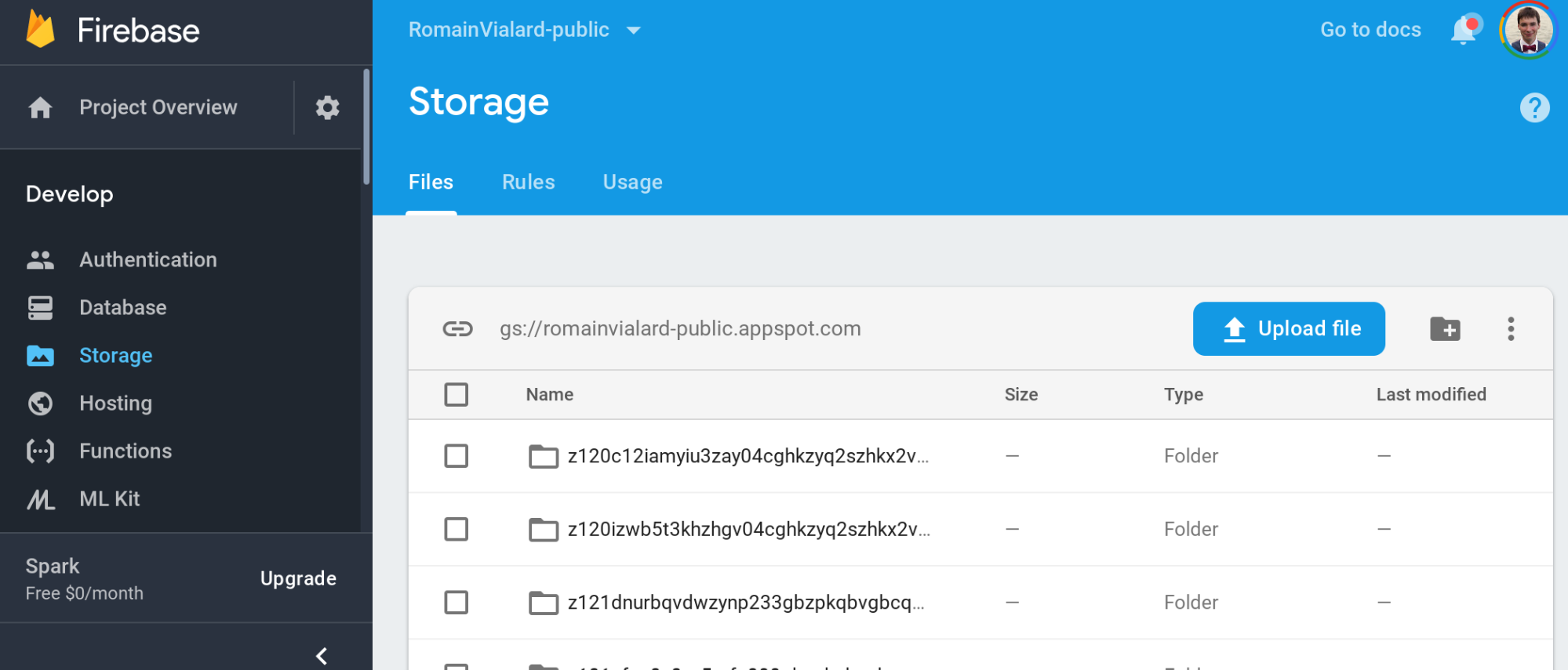Firebase Storage