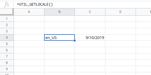 Получение информации о Таблице. Определение локали